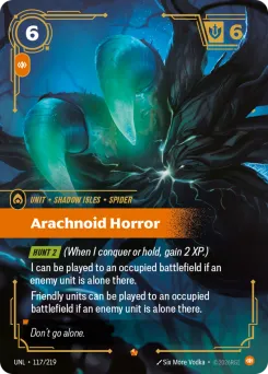 Arachnoid Horror UNL-117/219 — Unleashed