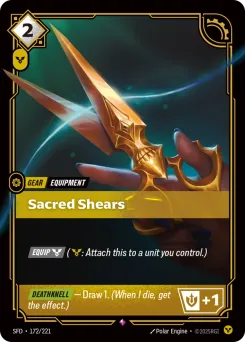 Sacred Shears SFD-172/221 — Spiritforged