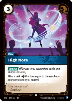 High Note RAD-048/167 — Radiance