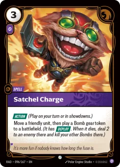 Satchel Charge RAD-096/167 — Radiance