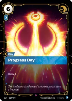 Progress Day OGN-114/298 — Origins