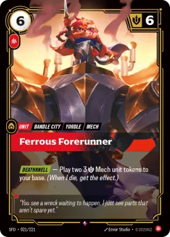 Ferrous Forerunner SFD-021/221 — Spiritforged