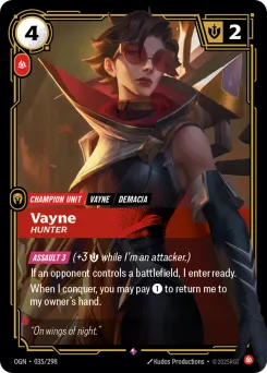 Vayne, Hunter OGN-035/298 — Origins