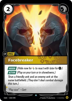 Facebreaker OGN-220/298 — Origins