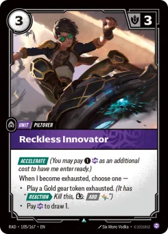 Reckless Innovator RAD-105/167 — Radiance