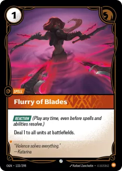 Flurry of Blades OGN-133/298 — Origins