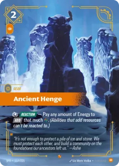Ancient Henge SFD-117/221 — Spiritforged