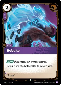 Rebuke OGN-172/298 — Origins