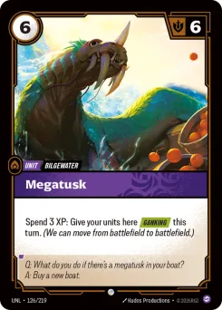 Megatusk UNL-126/219 — Unleashed