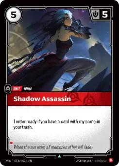 Shadow Assassin VEN-013/166 — Vendetta