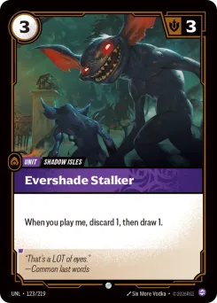 Evershade Stalker UNL-123/219 — Unleashed