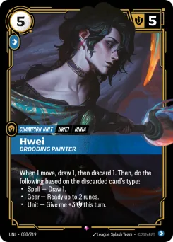 Hwei, Brooding Painter UNL-080/219 — Unleashed