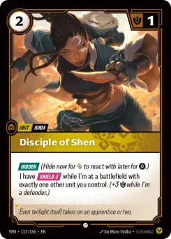 Disciple of Shen VEN-117/166 — Vendetta