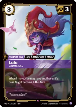 Lulu, Whimsical RAD-110/167 — Radiance
