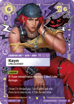 Kayn, Unleashed RAD-182/167 — Radiance