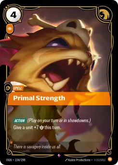 Primal Strength OGN-154/298 — Origins