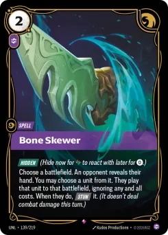 Bone Skewer UNL-139/219 — Unleashed