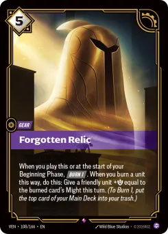 Forgotten Relic VEN-108/166 — Vendetta