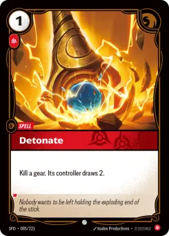 Detonate SFD-005/221 — Spiritforged