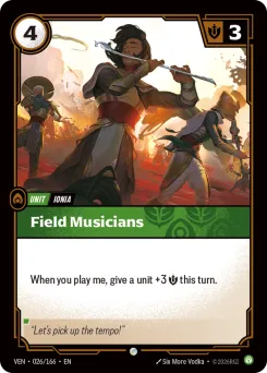 Field Musicians VEN-026/166 — Vendetta