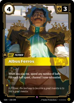 Albus Ferros OGN-230/298 — Origins