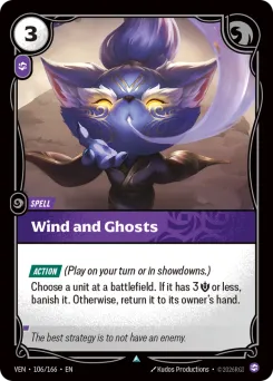 Wind and Ghosts VEN-106/166 — Vendetta