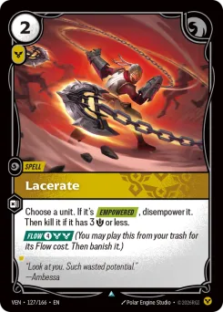 Lacerate VEN-127/166 — Vendetta