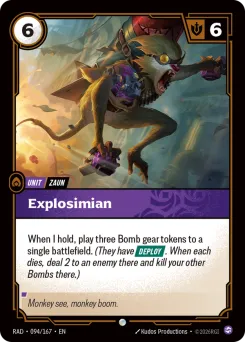 Explosimian RAD-094/167 — Radiance