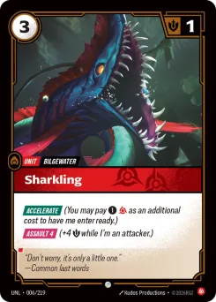 Sharkling UNL-006/219 — Unleashed