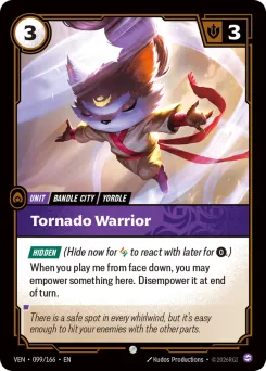 Tornado Warrior VEN-099/166 — Vendetta