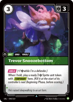 Trevor Snoozebottom UNL-048/219 — Unleashed