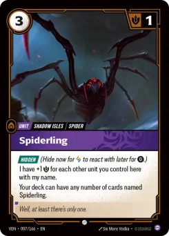Spiderling VEN-097/166 — Vendetta