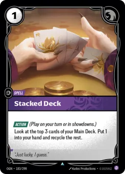 Stacked Deck OGN-183/298 — Origins