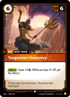 Targonian Visionary UNL-098/219 — Unleashed