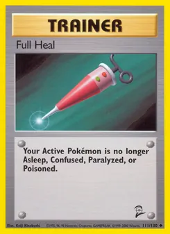 Full Heal 111/130 — Base Set 2