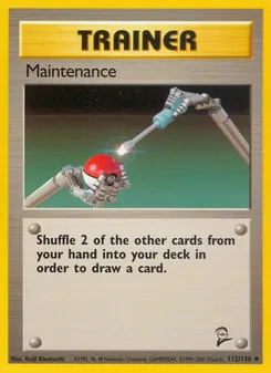 Maintenance 112/130 — Base Set 2