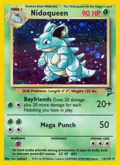 Nidoqueen 12/130 — Base Set 2