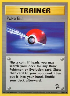 Poké Ball 121/130 — Base Set 2