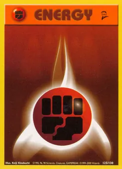 Fighting Energy 125/130 — Base Set 2
