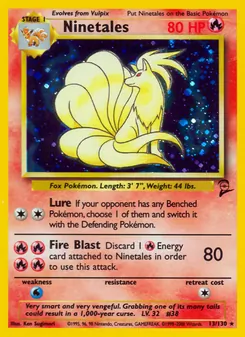 Ninetales 13/130 — Base Set 2