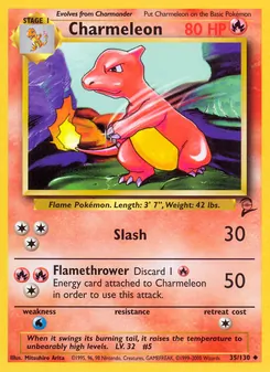 Charmeleon 35/130 — Base Set 2
