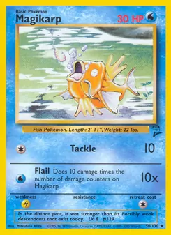 Magikarp 50/130 — Base Set 2