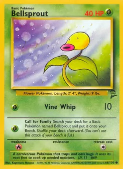 Bellsprout 66/130 — Base Set 2