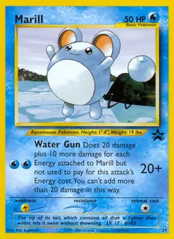 Marill 29/53 — Wizards Black Star Promos