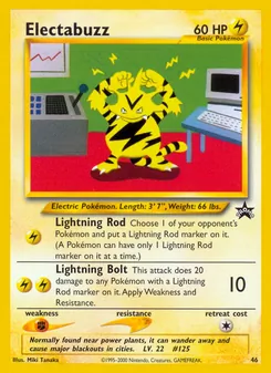 Electabuzz 46/53 — Wizards Black Star Promos