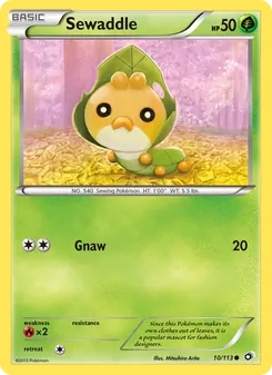Sewaddle 10/113 — Legendary Treasures