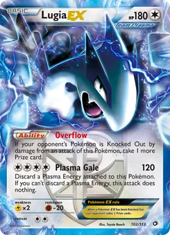 Lugia-EX 102/113 — Legendary Treasures