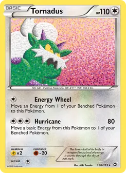 Tornadus 108/113 — Legendary Treasures