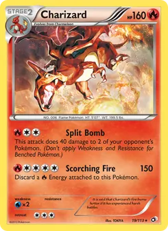 Charizard 19/113 — Legendary Treasures