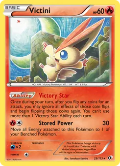 Victini 23/113 — Legendary Treasures